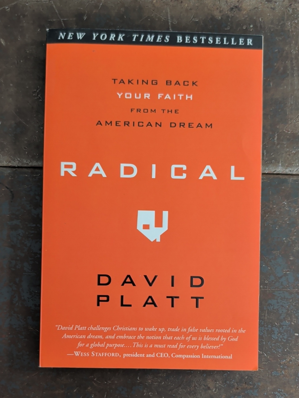 David Platt Radical Wall Art - Orange